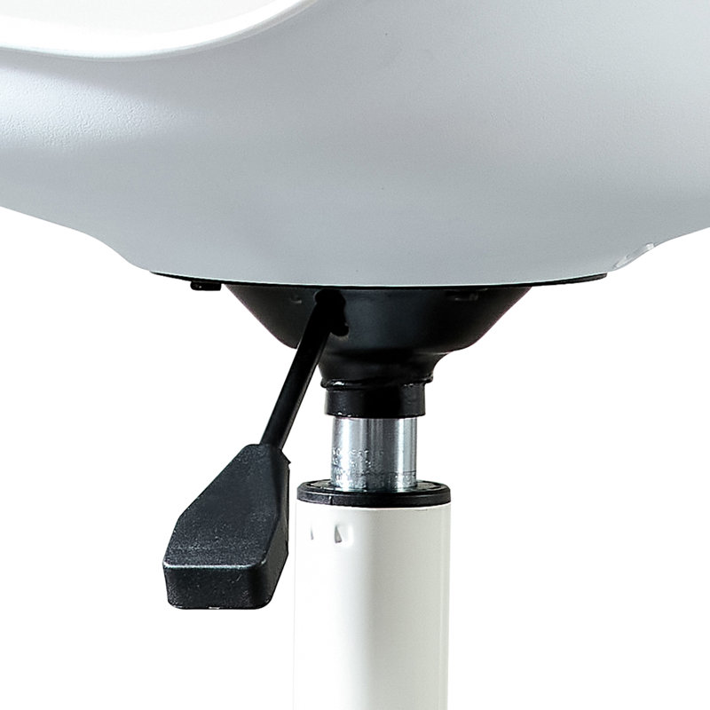 Chaise pivotante ajustable à 360 ° en plastique moderne et polyvalente pour le bureau, la maison et la salle à manger