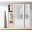 Portes blanches en verre givré Felicia-49203291
