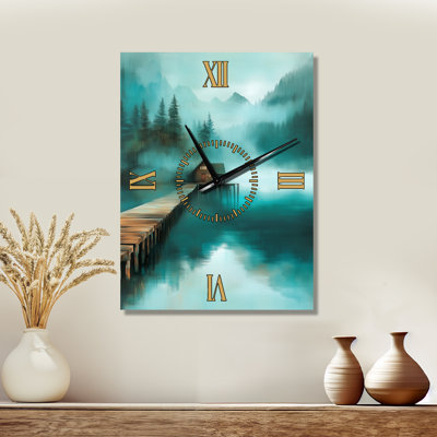 Aluminium Analogue Wall Clock