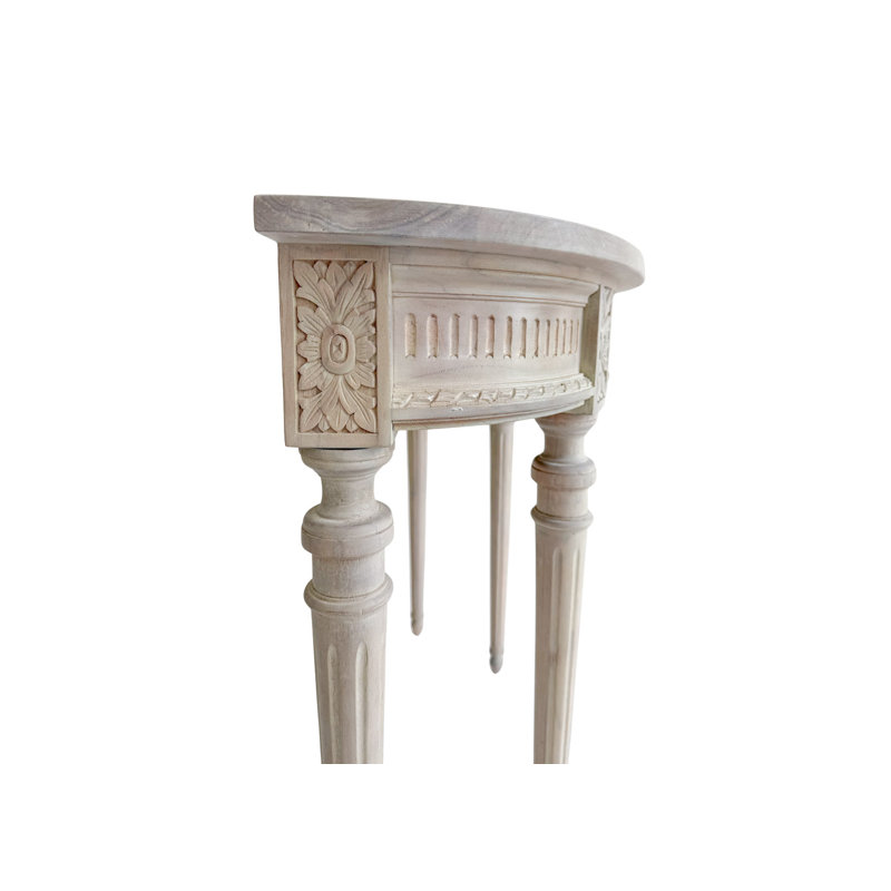 Camille 40.5'' W Solid Wood Console Table