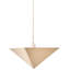 1 - Light Natural Geometric Pendant