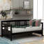 Lit de jour moderne en bois massif, multifonctionnel, taille simple, espresso-999916421-999916424