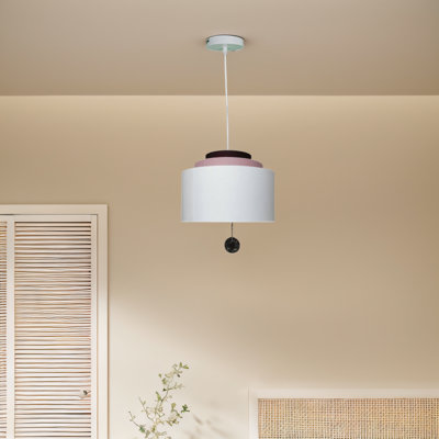 LOVE LETTER PENDENT LAMP-Merlot