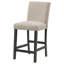 Chaise de comptoir rembourrée (ensemble de 2)-821287152