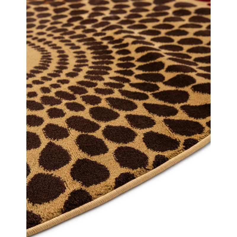 Apex Abstract Indoor Rug, Round 8'
