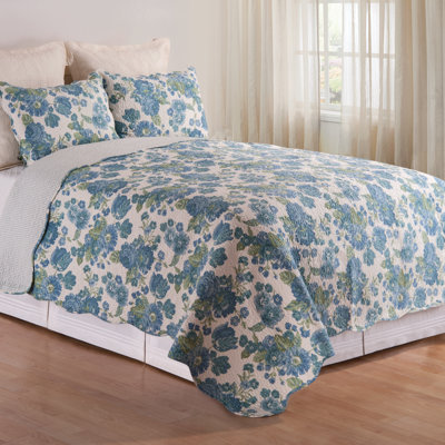 Kimbra Cotton Floral Quilt