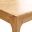 Bureau en bois massif avec tiroirs, bureau debout avec bords lisses, bureau à domicile pour petits espaces