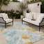 Tapis tropical intérieur / extérieur lavable à la machine Chantille ACN2960-1139063143-1139063156
