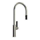 Tuario Pull-Down Single Handle Kitchen Faucet with Accessories