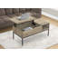 Table basse, rectangulaire, cocktail, plateau relevable
