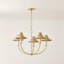 Lustre 5 lumières en rotin 30,25 po Twila