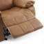 Fauteuil inclinable et oscillant en cuir Charlotte