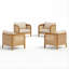 Chaise longue Cleothis Patio PE Rattan-59987338