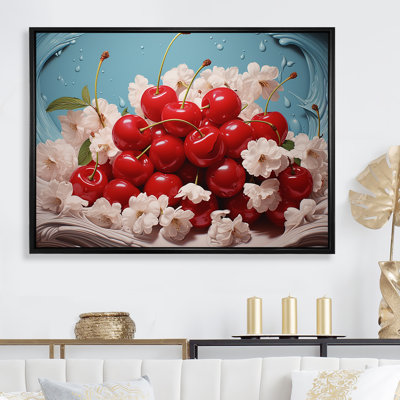 " Chuckling Cherry Red I "