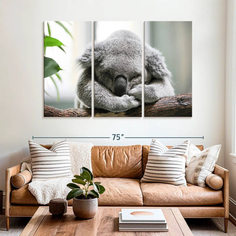 Brampt Napping Koala, 42" H x 65" W