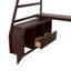 Lit mezzanine avec 7 tiroirs, 2 tablettes et un bureau-2119609729