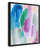 Espresso Floater Framed Canvas selected