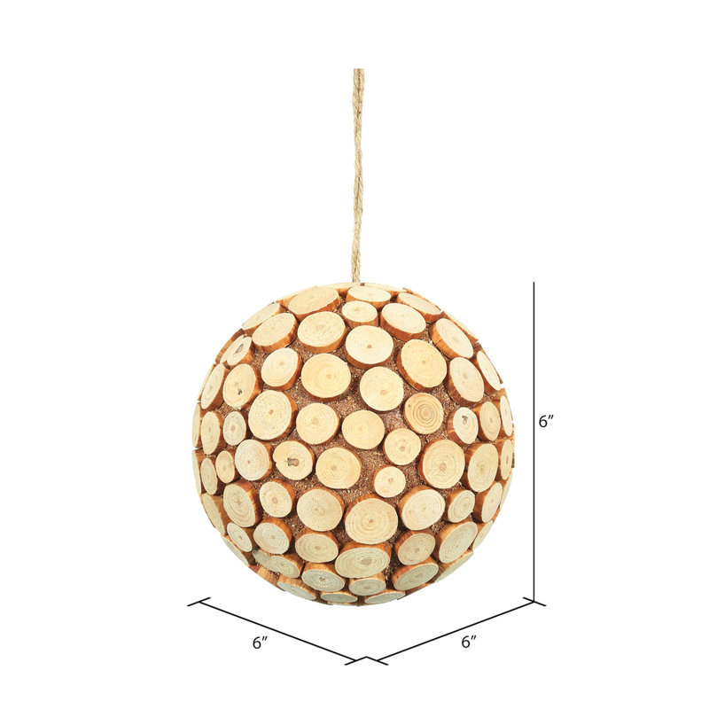 Ornement boule de pin 6 po The Holiday Aisle®