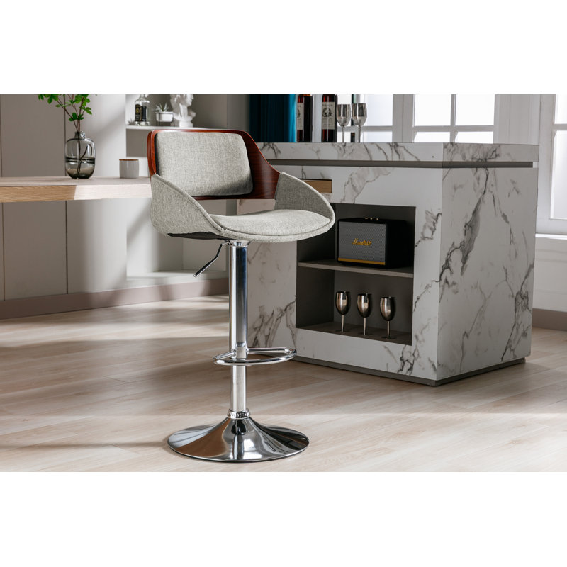 Tabouret de bar Katniss, gris
