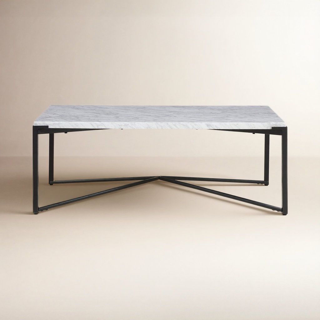 Ellett 2-Piece Marble Top Table Set