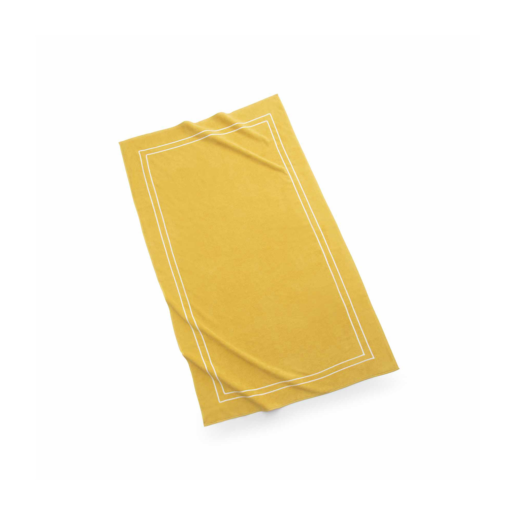Murphie Turkish Cotton Beach Towel, Yellow