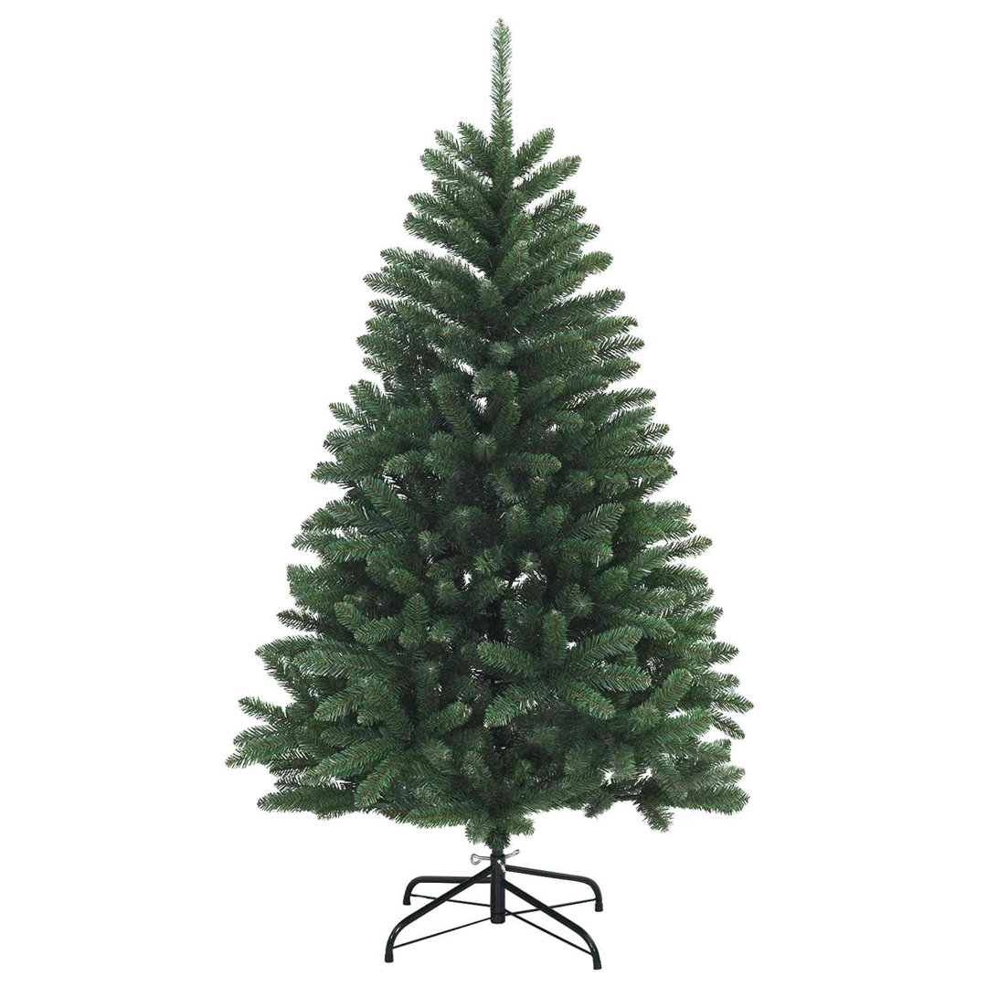 Vidaxl Artificial Hinged Christmas Tree 180 Cm Pvc Medium Green, Green - Image 3
