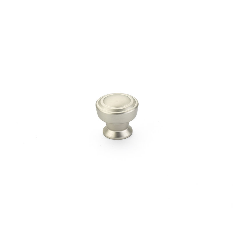 Menlo Park Round Knob, Satin Nickel