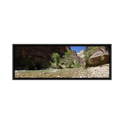 North Fork of the Virgin River, Zion National Park, Utah' Photographic Print on Canvas -  East Urban Home, EUBN9531 34042410