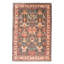 Tapis unique nouvel âge noué à la main 12 pi x 17 pi 8 po Marlana en bleu sarcelle / crème / cuivre foncé
