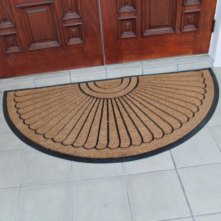 Darby Home Co Lykens A1HC Large Door Mat, Natural Rubber, Ideal for an  Entryway - 24 X 57