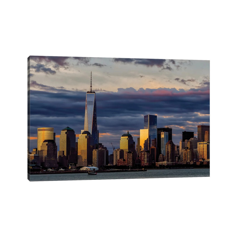 Downtown Morn by David Gardiner - Wrapped Canvas Gallery-Wrapped Canvas Giclée, 8"H x 12"W