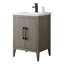 Meuble-lavabo simple 24 po avec plateau en céramique Chambery-119156864-95759525-94426582