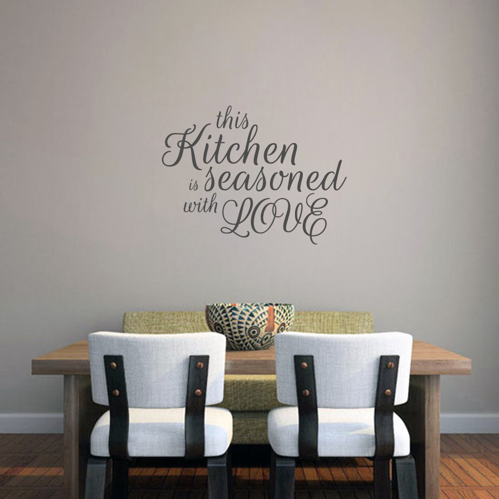 Text & Numbers Non-Wall Damaging Wall Decal Charlton Home® 