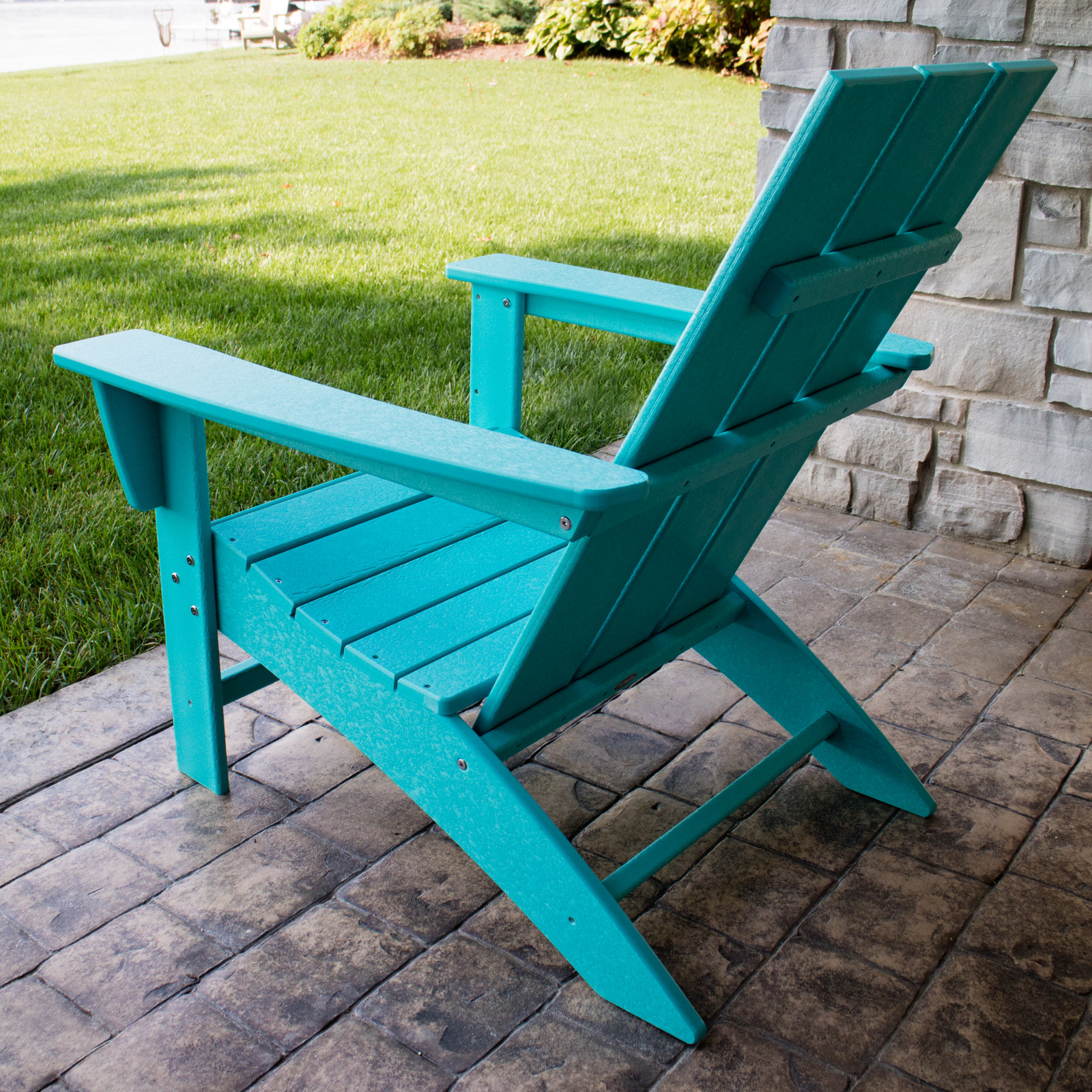 POLYWOOD® Modern Adirondack Chair, Aruba