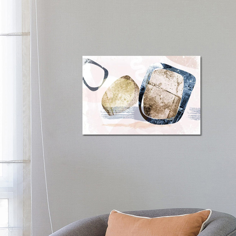 Stone Gem I by Delores Naskrent - Wrapped Canvas Print, 66.04 cm H x 45.72 cm W x 1.91 cm D