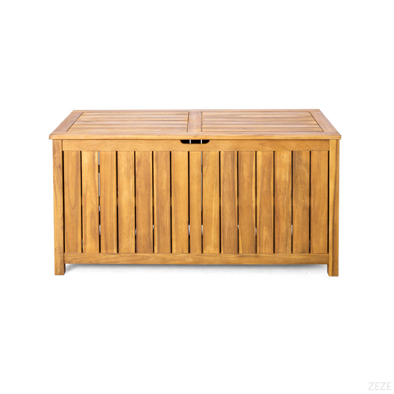 Portside 100Gallons Wood Deck Box