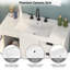 Meuble-lavabo simple 36 po avec comptoir en céramique 36 po