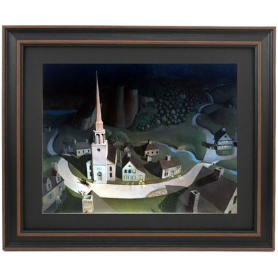 Midnight Ride Of Paul Revere By Grant Wood