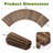 Cedar Wood Garden Pathway For Outdoors Roll Out-229210916-229210919