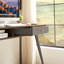 Bureau Mid-Century avec ports USB et prise de courant, bureau d'écriture moderne avec tiroirs, ordinateur de bureau multifonctionnel-1746181153