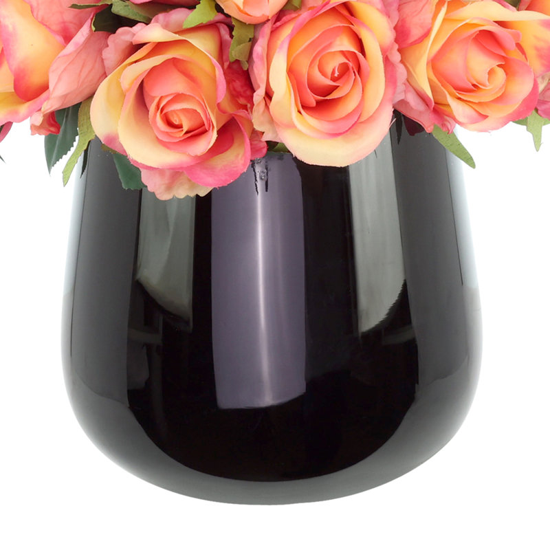 Roses Arranged in a Glass Vase