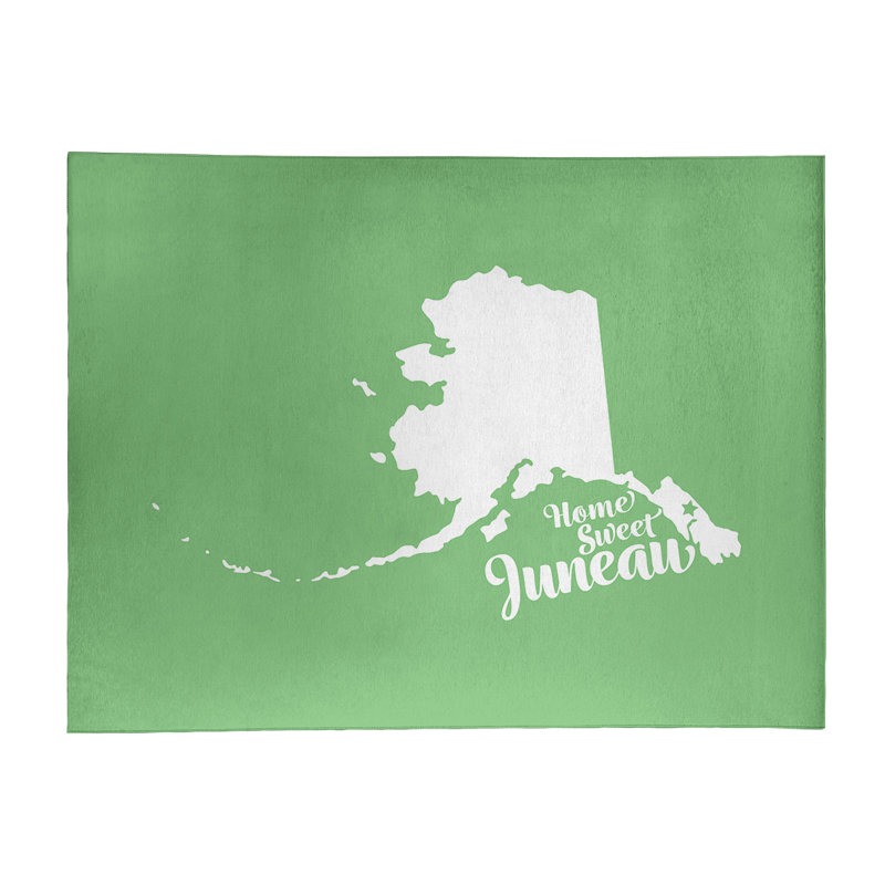 Tapis en poly-chenille juneau alaska, Rectangle 9 pi x 12 pi