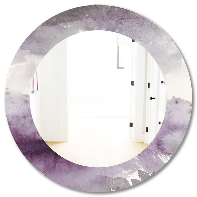 Miroir mural Midnight at the Lake II, H 31,5 po x l po