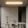 39.37" Modern Minimalist White Rectangular LED Ceiling Light Fixture