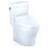 Toilette allongée deux pièces TOTO® WASHLET® + Aquia IV®