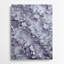 Aquarelle florale 4, art mural gris en métal-1681070064