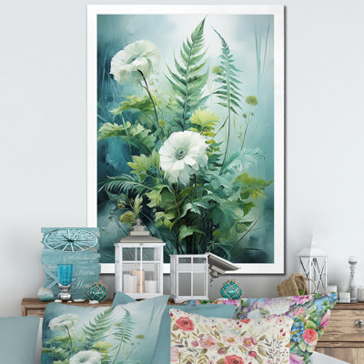 Ferns Romantic Impression IV, reproduction d'art sur toile