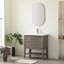 Ensemble de meuble-lavabo simple 30,13 po Brodnax-1700005137