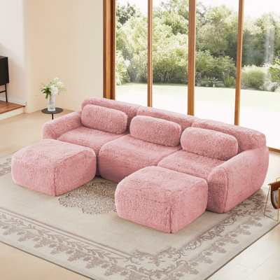 Deep Seat Design Sofa,No Assembly Required