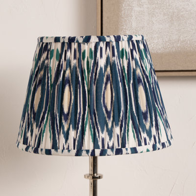 Pleated Cotton Cylinder Shade